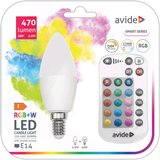 Avide Pametna sijalica, LED 4.9W, E14, RGB+W, 2700K, daljinski – Smart LED Candle 4.9W | Eponuda.ba