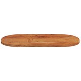 Stolna ploča 100x50x3,8 cm ovalna od masivnog drva bagrema | shoptok.hr