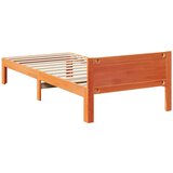  Okvir kreveta bez madraca Vosak smeđi 80x200 cm od borovine | shoptok.hr