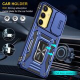 SUNSKY Hybrid Armor ovitek za Samsung A35 / A55, Navy Blue | Shoptok.si