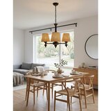 Opviq luster Mercure 3 Wicker, 3 × E27, crni | Eponuda.com