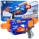 Plavi pištolj za igru Blaze Storm sa dometom 10 metara | shoptok.hr