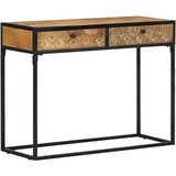  Konzolni stol 100 x 35 x 75 cm od masivnog drva manga | shoptok.hr
