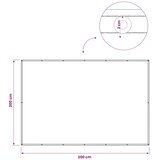  Zaslon za privatnost na balkonu 200 x 300 cm | shoptok.hr