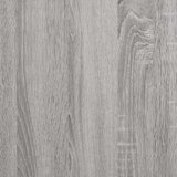  Konzolni stol siva boja hrasta 75x30 5x75 cm konstruirano drvo | shoptok.hr