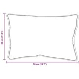 vidaXL Pokrivač s jastucima Argyle 3 pcs Bijelo 200 x 200 cm Mikrofibra | shoptok.hr