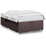 Furnova Posteljni okvir brez vzmetnice temno rjava 120x190 cm blago, (21940264) | Shoptok.si