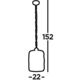 XXXL viseča svetilka bijou 22/31-152 cm E27 | Shoptok.si