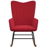  Gugalni stol vinsko rdeč žamet, (20702333) | Shoptok.si