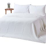 HOMESCAPES odejo/prevleko iz organskega bombaža Waffle White, 280x230 cm, (20749861) | Shoptok.si