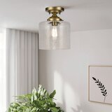  kichler kl-winslow-sf-nbr — plafonsko svetilo winslow 1xE27/60W/230V, prečnik 21,6 cm, mesing | Eponuda.com