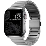 Pas za uro Apple Watch 44/45/46/49 mm pas iz titana, Srebrna, (5000275608)