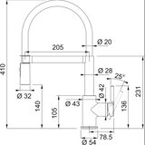 Franke slavina Lina Semi-Pro 115.0626.085 | Eponuda.ba
