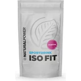Natural Power Sportdrink ISO FIT 400 g - malina
