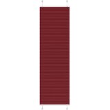  Plisirana zavjesa Bordo crvena 65x200 cm Širina tkanine 64,4 cm Poliester | shoptok.hr