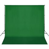 vidaXL Pozadinski sustav s potporom 600 x 300 cm zeleni | shoptok.hr