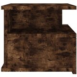 Viseći Lebdeča nočna omarica 2 kosa dim. hrast 40x31x27 cm inž. les, (20733256) | Shoptok.si