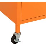 vidaXL Omara za shranjevanje oranžna 60x35x49 cm jeklo | Shoptok.si
