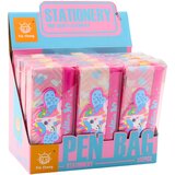 Pencil Case School Kit with Unicorn Pink 20 x 8.5cm | shoptok.hr