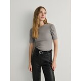 Reserved - Majica slim fit - Bež Cene