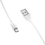 Hoco BOROFONE podatkovni kabel X19 MicroUSB na USB 1m 2,4A bel | Shoptok.si