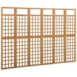 Sobna pregrada / rešetka sa 6 panela od jelovine 242,5 x 180 cm | Eponuda.com