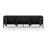 Marckeric Črna TV omarica 180x50 cm Tayra – | Shoptok.si