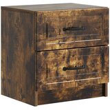  Nočna omarica 2 pcs Dimljen hrast 43 x 34,5 x 44,5 cm, (5000209919) | Shoptok.si