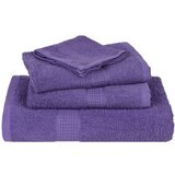 vidaXL Brisače za savno 10 kos vijolična 80x200cm 360 g/m² 100% bombaž | Shoptok.si