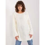 BADU Sweater-BA-SW-8047.92P-ecru | Shoptok.si