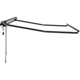  Ručni okvir tende s LED-ima Antracit 2,5 x 2 m Aluminij | shoptok.hr