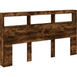 Ormarić za uzglavlje LED boja dimljenog hrasta 180x17x102 cm | Eponuda.ba