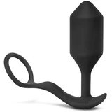 b-Vibe Vibracijski analni čep z obročkom za penis - Snug &amp; Tug XL