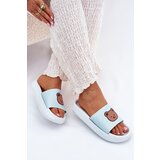 Boto Women's Foam Slippers With Bear Blue Lalon | shoptok.hr