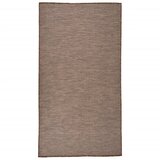 vidaXL Vanjski tepih ravnog tkanja 80 x 150 cm smeđi | shoptok.hr