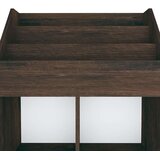  Stalak za dječje časopise boja hrasta 71 x 30 x 114 cm drveni | shoptok.hr