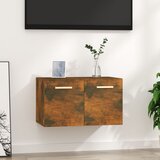  Zidni ormarić dimljeni hrast 60x36,5x35 cm konstruirano drvo | shoptok.hr
