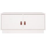  Stolić za kavu bijeli 80 x 50 x 35 cm od masivne borovine | Eponuda.com