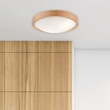  Brilagi-LED RGBW prigušiva stropna lampa CARVALHO SLIM 2xE27/15W/230V Wi-Fi hrast prečnik 37 cm | Eponuda.com