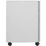 vidaXL mobilni ormarić za spise svjetlosivi 30 x 45 x 59 cm čelični | shoptok.hr