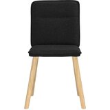 vidaXL Jedilni stoli 6 kosov črno blago | Shoptok.si