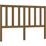  Posteljno vzglavje medeno rjavo 166x4x100 cm trdna borovina, (20646155) | Shoptok.si