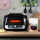  Friteza na Zrak s Roštiljem Priborom i Kuharicom InnovaGoods Fryinn 12-in-1 6000 Crna Čelik 3400 W 6 L | shoptok.hr