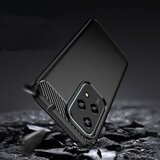 Techsuit Carbon Silicone maska za Honor 200 Lite – crna | shoptok.hr