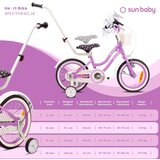  Dječji bicikl guralica Heart 16" ljubičasti | shoptok.hr