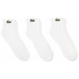 Lacoste Dokolenke Ra9184 Ankle Socks Bela Cene
