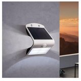 Eglo Lamozzo spoljna zidna lampa/1, led solarna, na baterije, 3,2w, 440lm, ip44, senzor, plastika/bela | Eponuda.com
