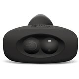 b-Vibe Vibracijski analni čep z rotacijo, črn | Shoptok.si