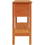  Konzolna stolica s ladicama Vosak smeđa 100 x 35 x 75 cm | Eponuda.ba