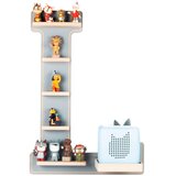 MID.YOU OTROŠKI REGAL 38/54/19 cm siva | Shoptok.si
